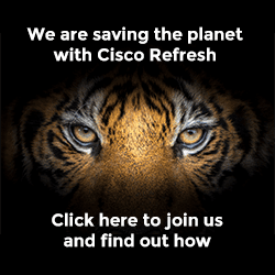 save the planet with Cisco Refresh